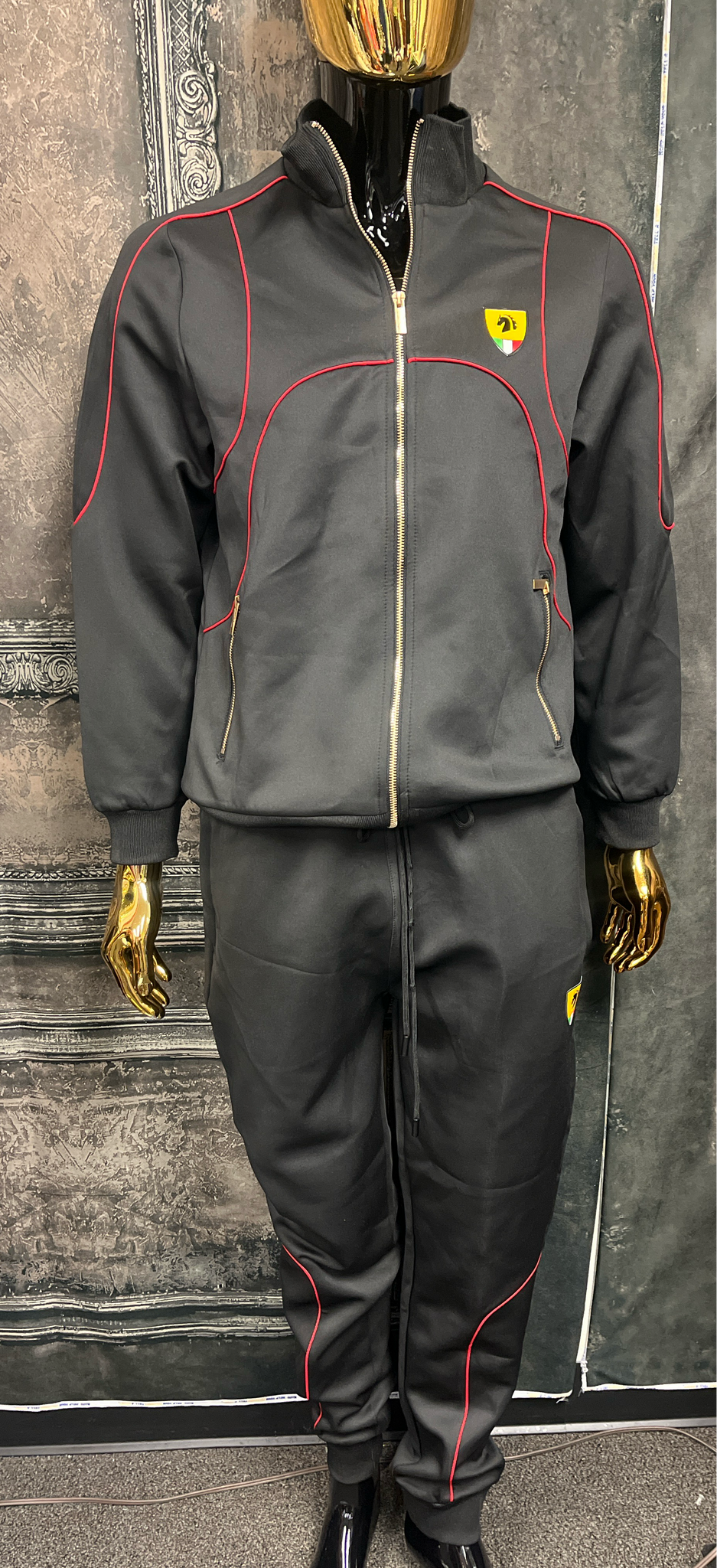 Mens BLK Racing Jogger