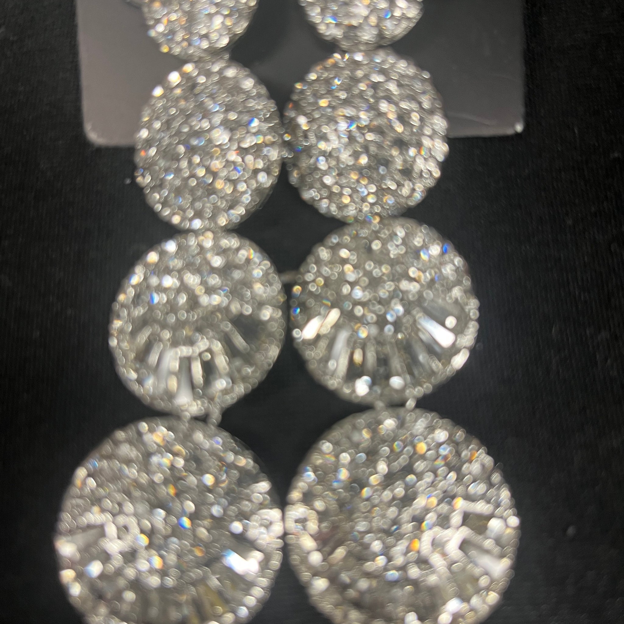 3 Tier Bling Earring