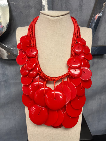 Acrylic Layered Necklace